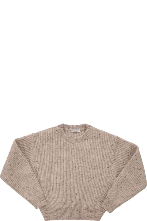 Brunello Cucinelli for Kids Brunello Cucinelli Crew-neck Jumper