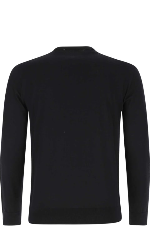 Prada Clothing for Men Prada Midnight Blue Wool Sweater
