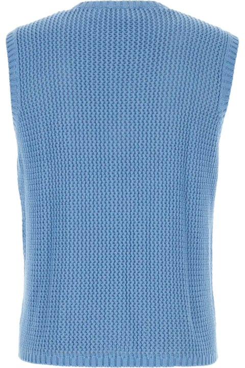 Gimaguas for Men Gimaguas Cerulean Blue Cotton Bridget Vest