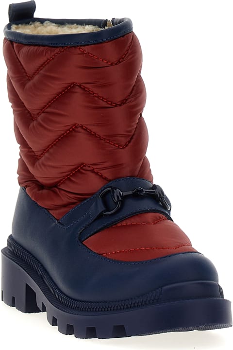 Sale for Kids Gucci Horsebit Padded Boots