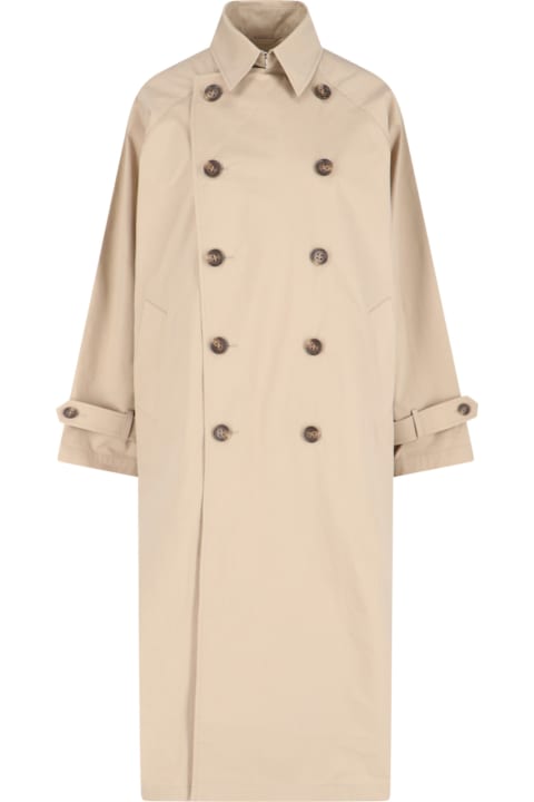 VIS A VIS Clothing for Women VIS A VIS Double-breasted Trench Coat