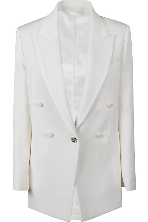 Coats & Jackets for Women Lanvin Single Button Drop Shoulder Blazer