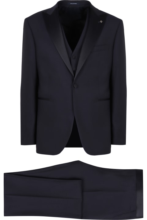 Tagliatore Suits for Women Tagliatore Three-piece Wool Suit