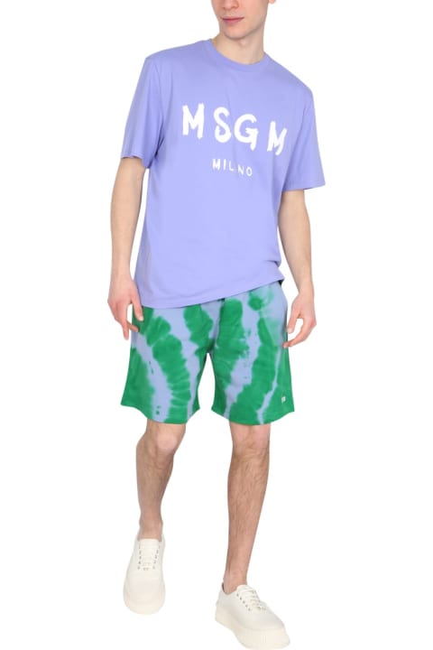 MSGM Pants for Men MSGM Sweat Shorts