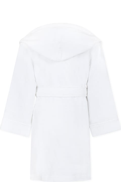 أدوات منزلية Ralph Lauren White Bathrobe For Kids