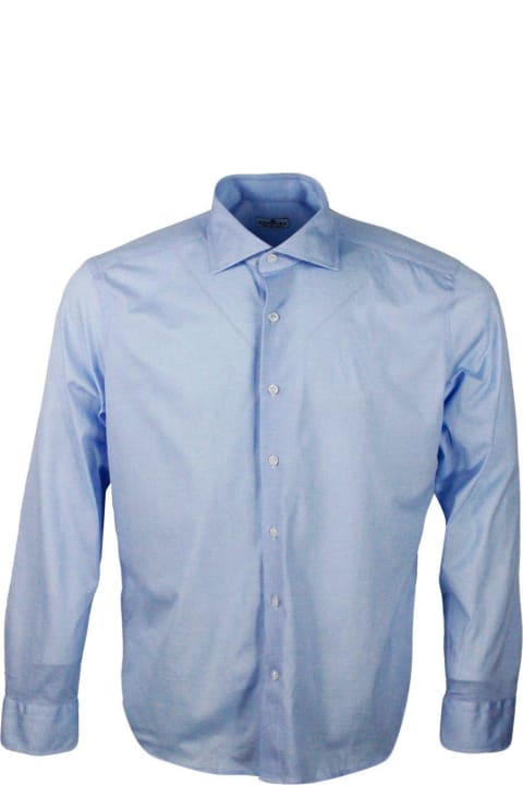Long-sleeved Button-up Shirt