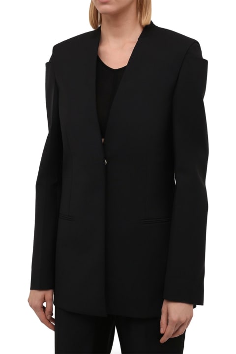 Givenchy Sale for Women Givenchy Collarless Blazer