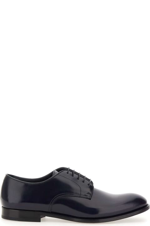 Loafers & Boat Shoes for Men Doucal's "horse" Leather Lace-up