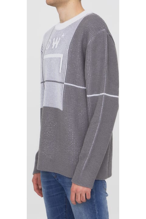 A-COLD-WALL Sweaters for Men A-COLD-WALL Grid Sweater