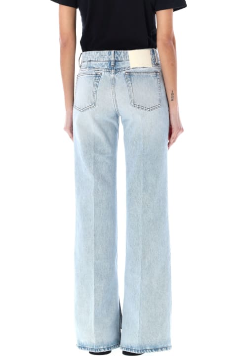 Jeans for Women Ami Alexandre Mattiussi Flared Denim Jeans