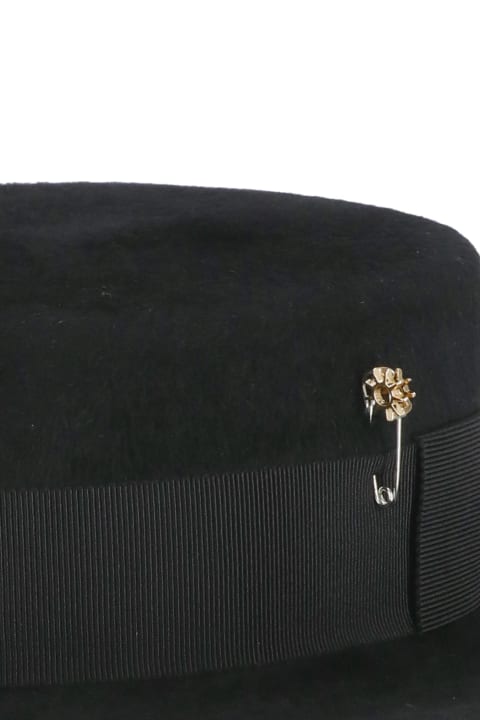 Hats for Women Ruslan Baginskiy Hat With Pin