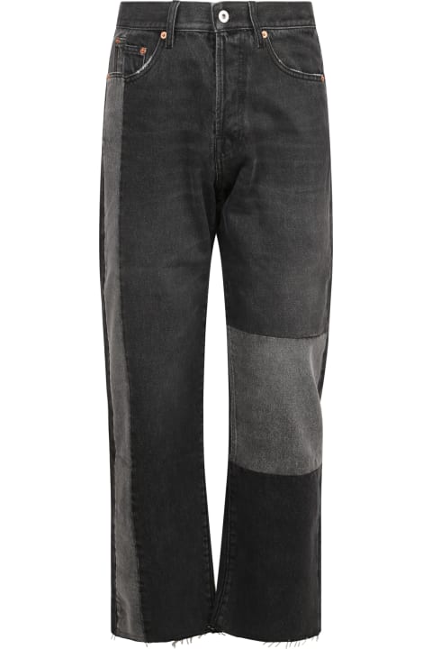 Fashion for Men Valentino Jeans 5 Tasche Patch Grigio