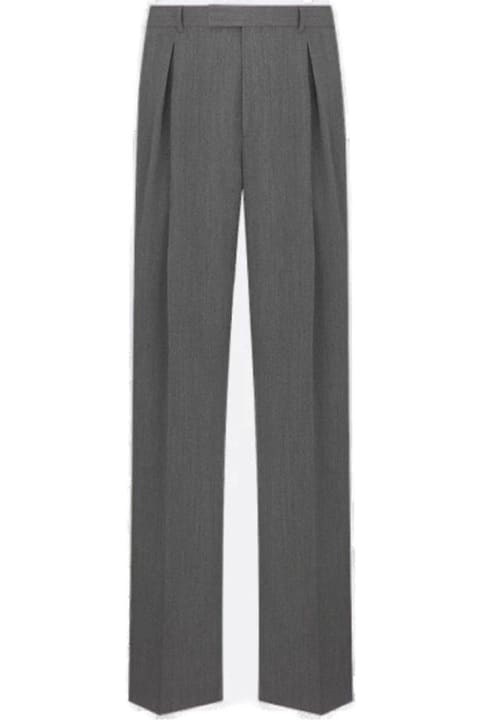 Dior لـ Kids Dior Pleated Loose-fit Trousers