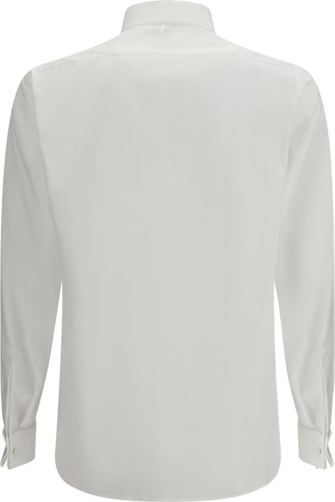 أدوات منزلية Tom Ford Cotton Shirt With Regular Fit