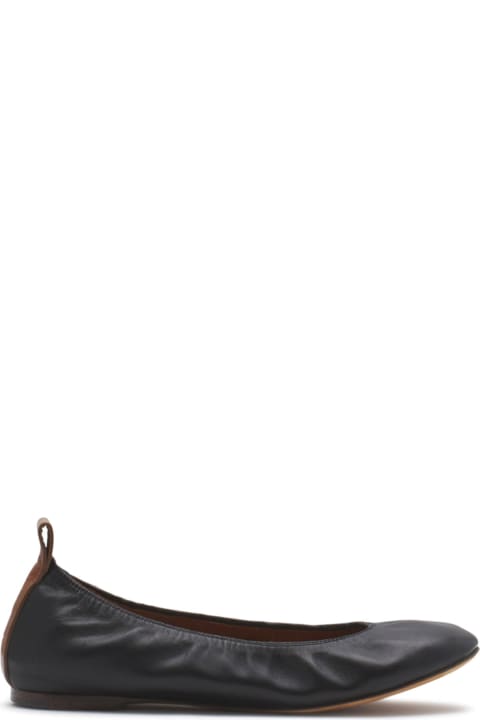 Flat Shoes for Women Lanvin Leather Ballerina