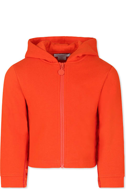 أدوات منزلية Stella McCartney Kids Red Sweatshirt For Girl With Logo