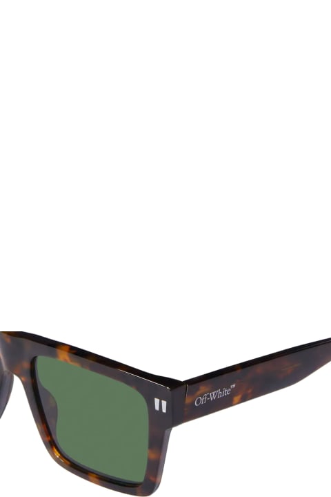 Off-White for Men Off-White Lawton - Havana / Green Sunglasses