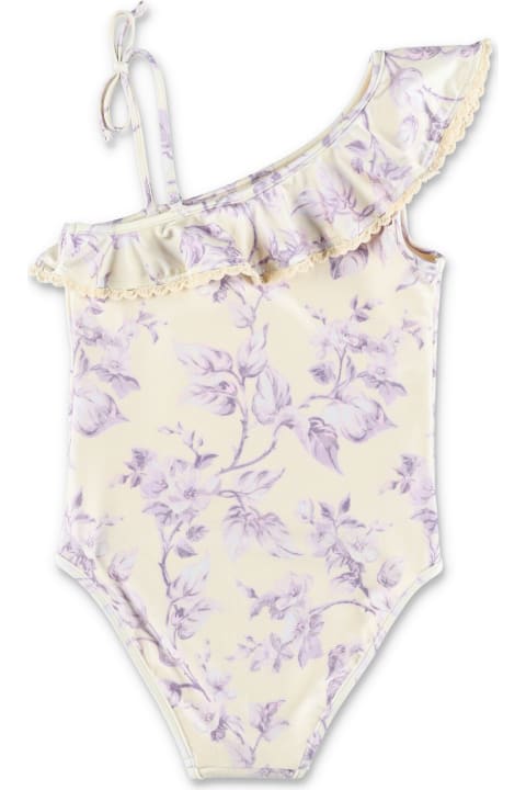 Zimmermann for Kids Zimmermann Kid - Halliday Trim Frill One Piece