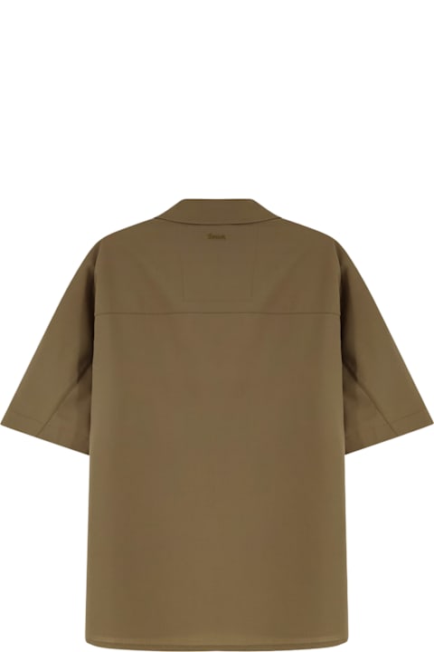 Homeware Herno Laminar Wool Blend Shirt