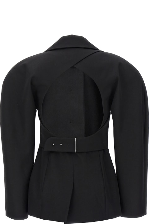 Jacquemus Coats & Jackets for Women Jacquemus La Veste Castagna Blazer