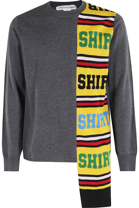 Comme des Garçons Shirt for Kids Comme des Garçons Shirt Shirt Knitted