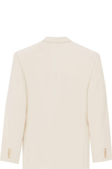 Saint Laurent Coats & Jackets for Women Saint Laurent Double-breasted Long-sleeved Jacket