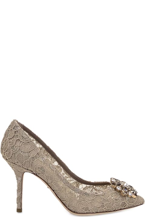 Dolce & Gabbana Rainbow Lace Pumps