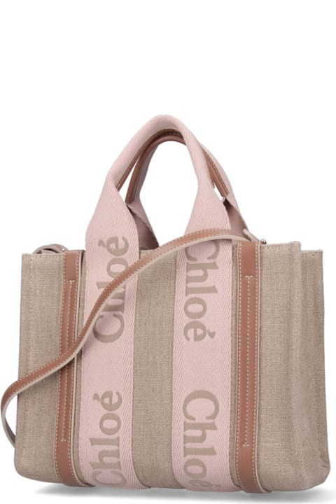 Chloé Bags for Women Chloé Small Tote Bag "woody"