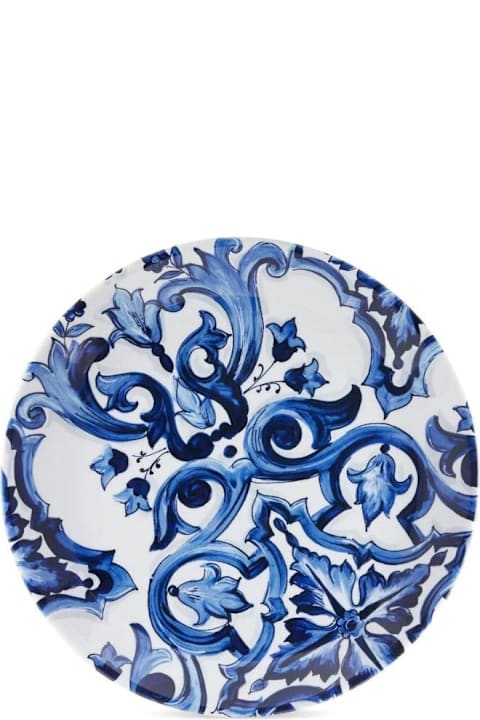 Tableware Dolce & Gabbana Saucer Da Portata Rotondo