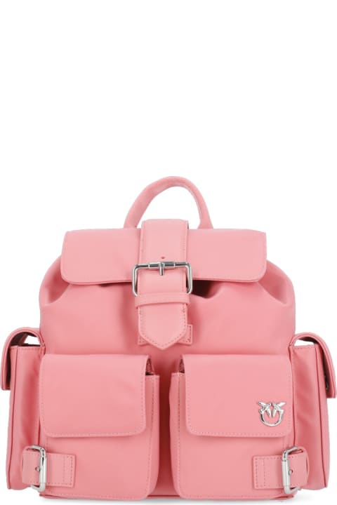 Bags for Women Pinko Pocket Detailed Backpack