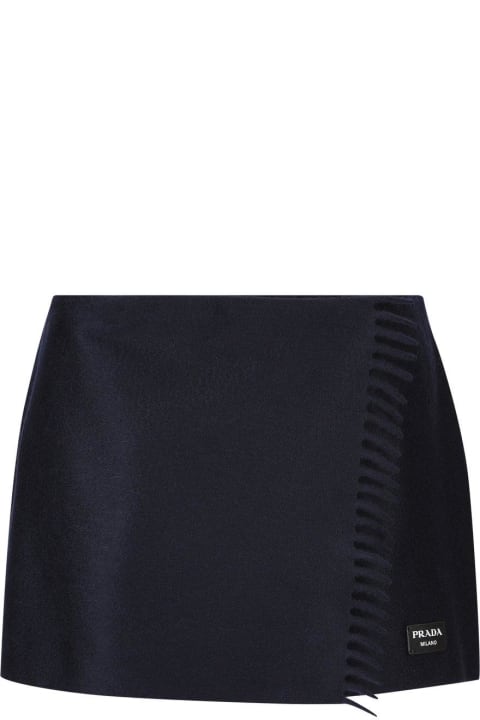 Skirts for Women Prada Logo Detailed Mini Skirt