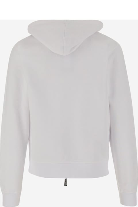 Dsquared2 Clothing for Men Dsquared2 Cotton Hoodie With Logo