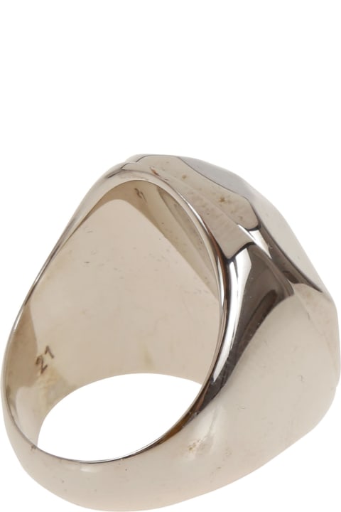 Alexander McQueen Jewelry for Men Alexander McQueen Faceted Stone Ring