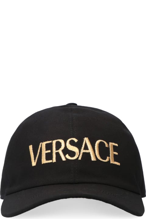 Hats for Women Versace Logo Embroidery Baseball Cap