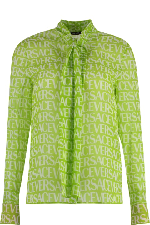 Homeware Versace Printed Silk Blouse