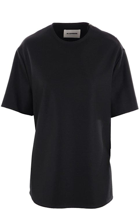 Jil Sander Topwear for Women Jil Sander Oversized Crewneck T-shirt