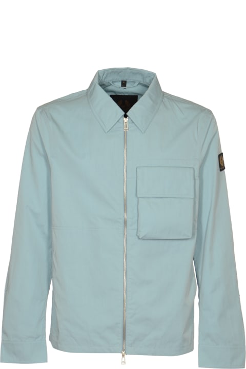 Belstaff Coats & Jackets for Men Belstaff Pocket Detail Zip Jacket