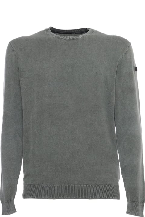 RRD - Roberto Ricci Design Sweaters for Men RRD - Roberto Ricci Design Green Techno Sweater