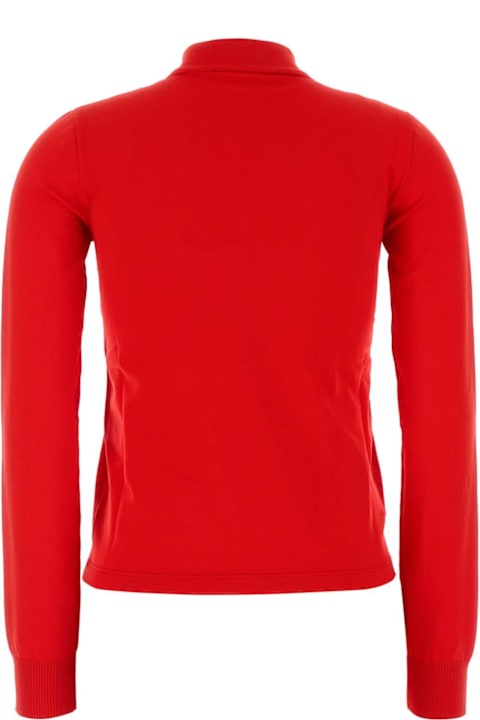 Fleeces & Tracksuits for Women Miu Miu Red Stretch Nylon T-shirt