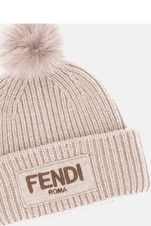 Fashion for Kids Fendi Pompon Beanie