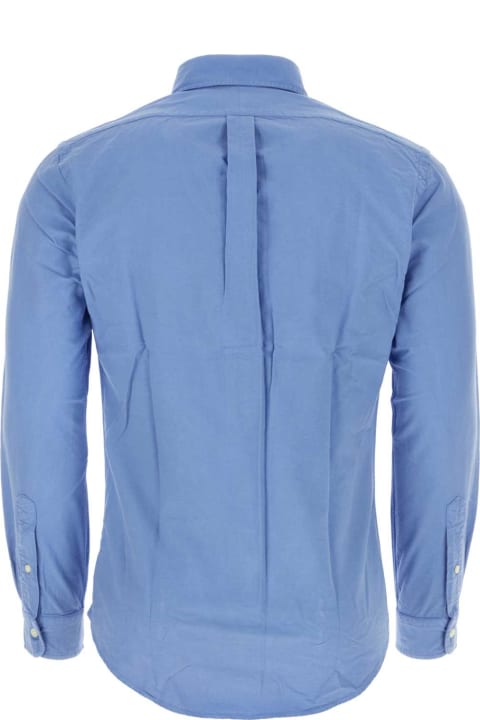 Fashion for Men Polo Ralph Lauren Cerulean Blue Oxford Shirt