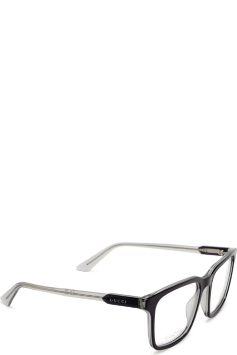 メンズ Gucci Eyewearのアイウェア Gucci Eyewear Gg1120o Grey Glasses