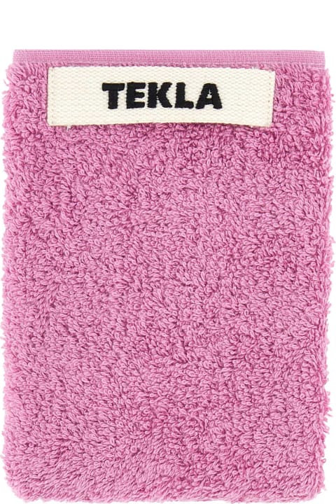 Tekla Textiles & Linens Tekla Dark Pink Terry Towel
