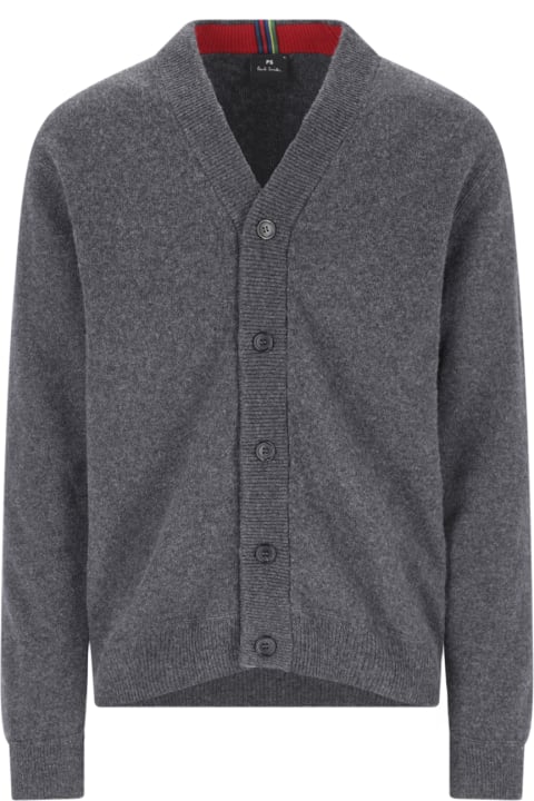PS by Paul Smith Sweaters for Men PS by Paul Smith Merino Wool Cardigan