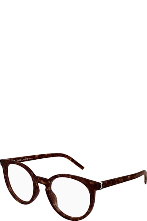 Saint Laurent Eyewear لـ Kids Saint Laurent Eyewear Saint Laurent Sl M147 Linea Monogram 002 Havana Glasses