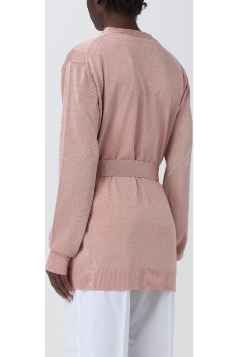 Sweaters for Women Missoni Metallic-threading V-neck Belted Cardigan