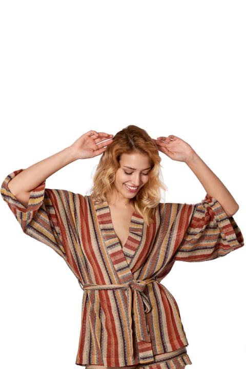 Homeware MC2 Saint Barth Navajo Style Knitted Kimono