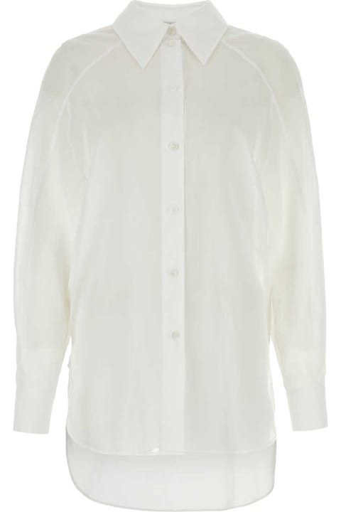 Alberta Ferretti Topwear for Women Alberta Ferretti White Cotton Shirt