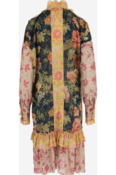 Valentino Dresses for Women Valentino Voyage Imaginaire Muslin Short Dress