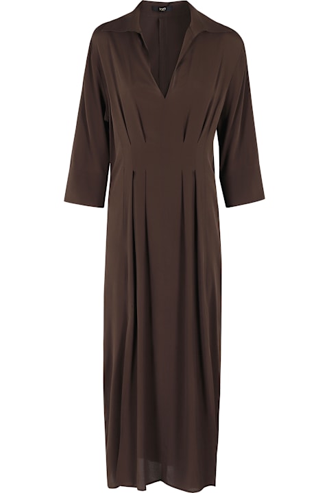 Homeware Seventy Abito Crepe Unito Misto Seta